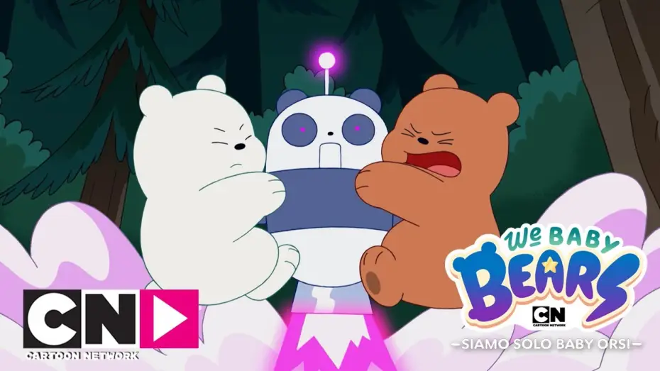 Видео к сериалу Мы маленькие медведи — Panda robot