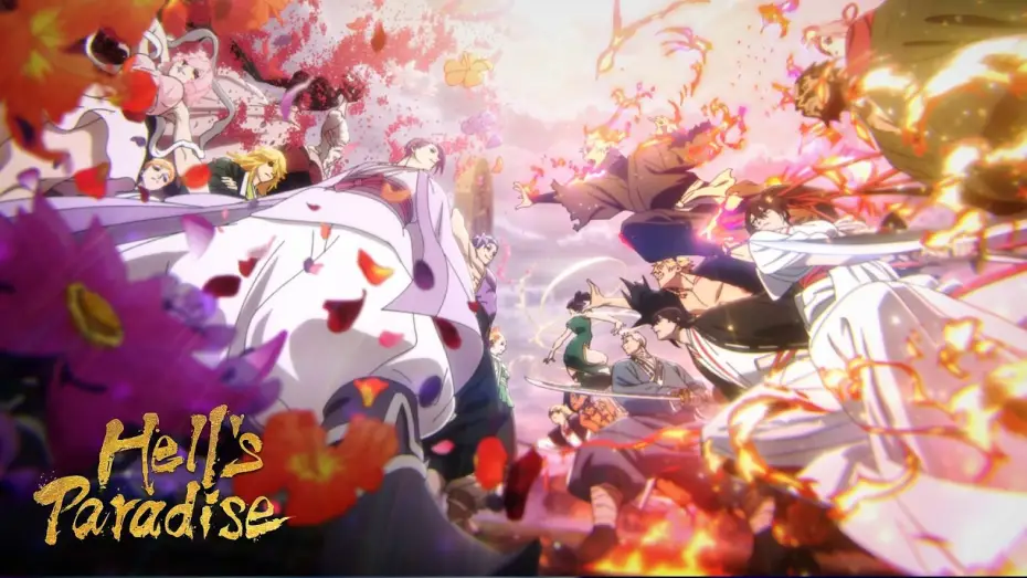 Видео к сериалу Адский рай — Hell's Paradise Season 2 Opening | "Kasuka na Hana" by Tatsuya Kitani ft. BABYMETAL