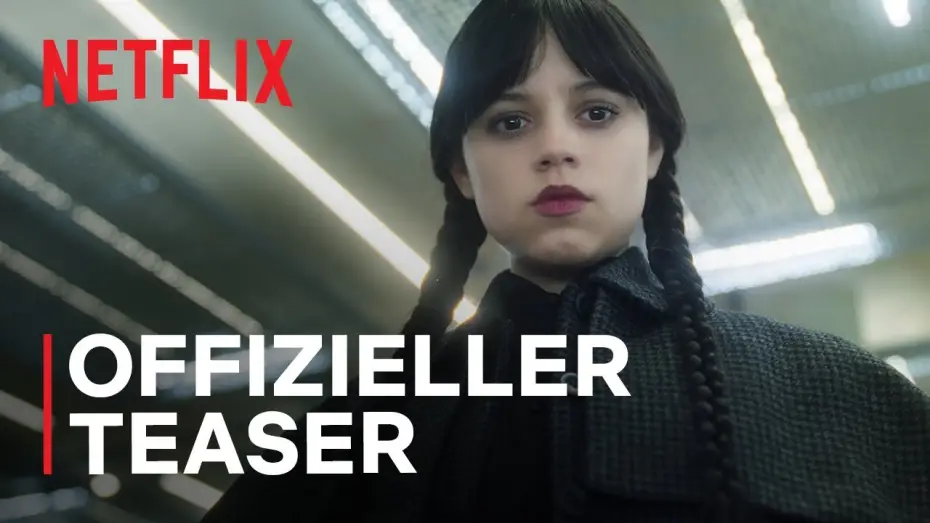 Видео к сериалу Уэнздей — Wednesday: Staffel 2 | Offizieller Teaser | Netflix