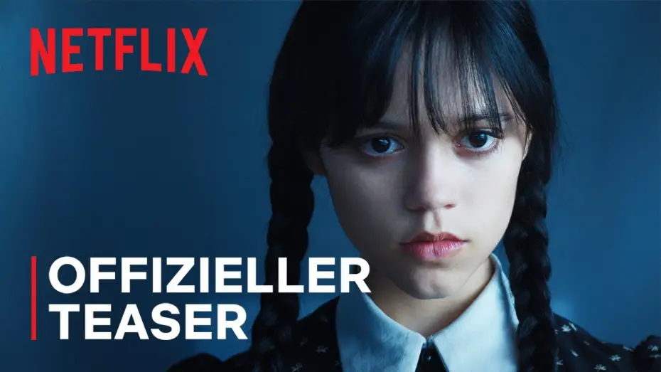 Видео к сериалу Уэнздей — Offizieller Teaser