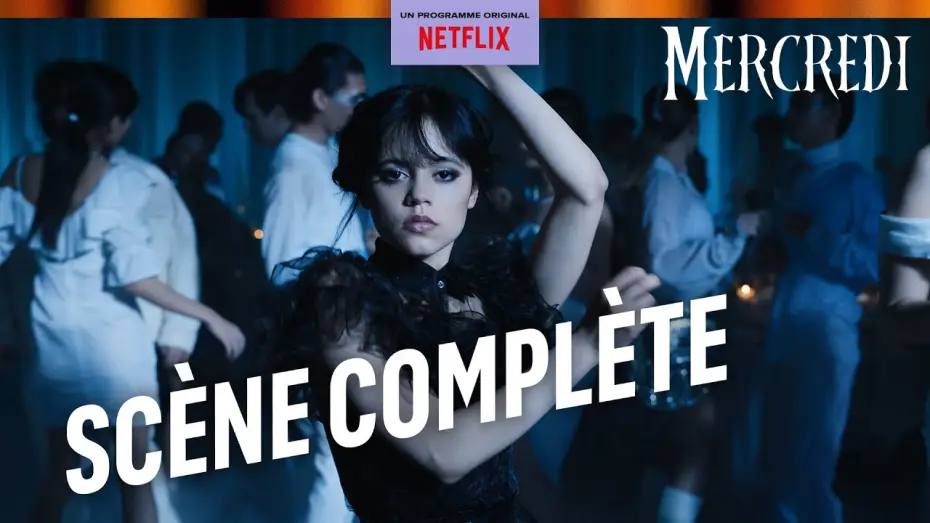 Видео к сериалу Уэнздей — MERCREDI enflamme la piste de danse !