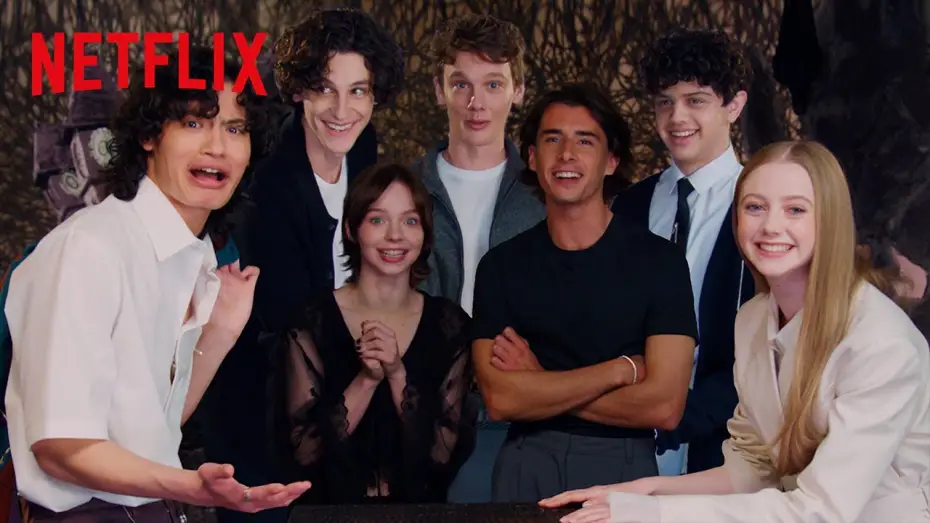 Видео к сериалу Уэнздей — The Wednesday Cast Tries to Guess What's in the Box - Season 2