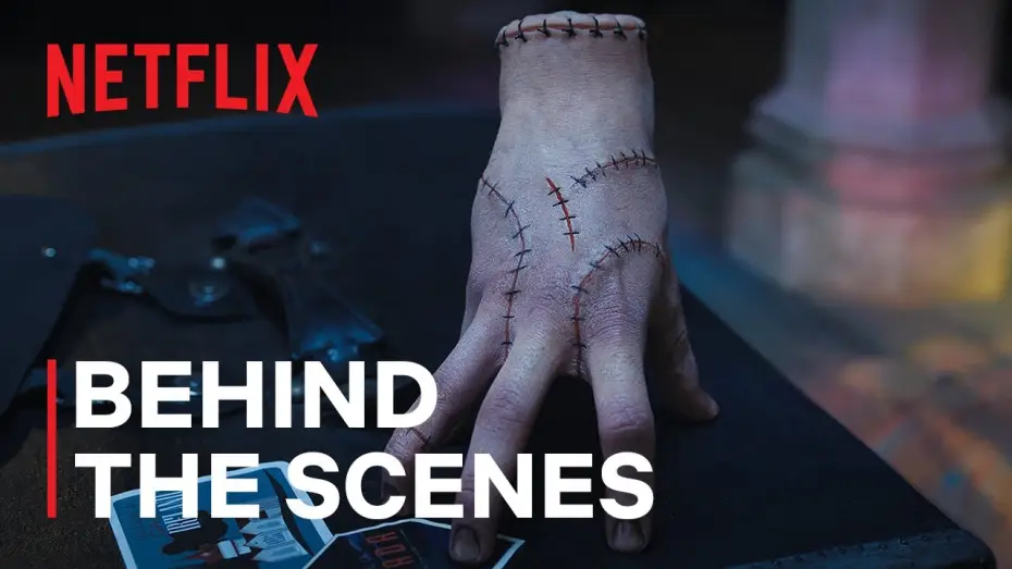 Видео к сериалу Уэнздей — Behind the VFX