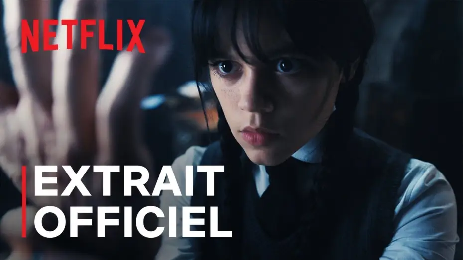 Видео к сериалу Уэнздей — Mercredi Addams contre La Chose | Extrait officiel VF | Netflix France