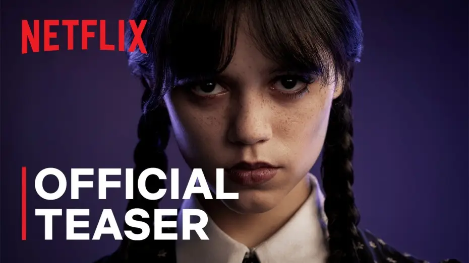Видео к сериалу Уэнздей — Wednesday Addams Revealed