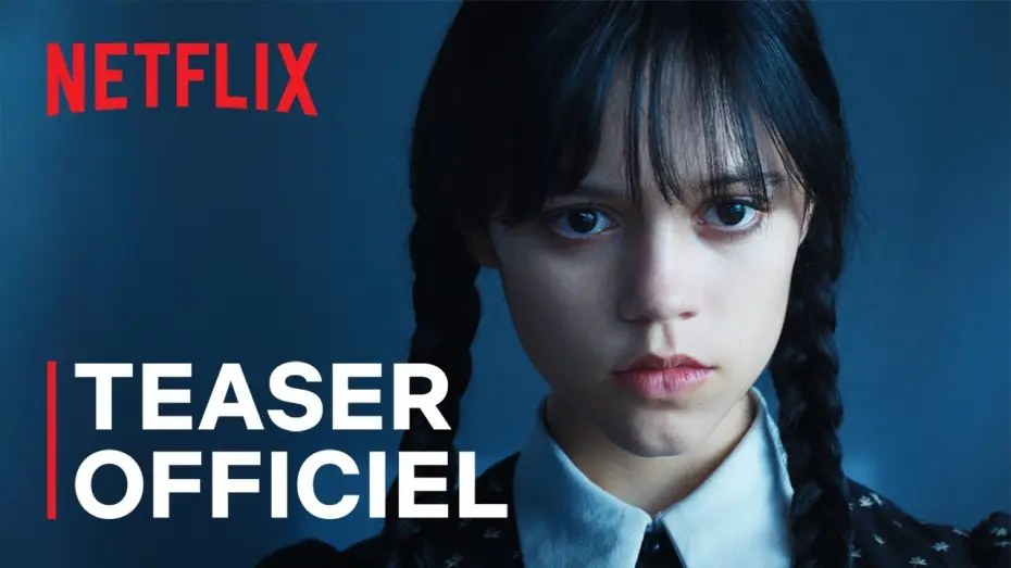 Видео к сериалу Уэнздей — Teaser officiel VF