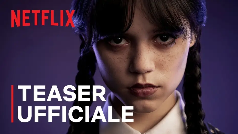 Видео к сериалу Уэнздей — Arriva Mercoledì Addams | Netflix Italia