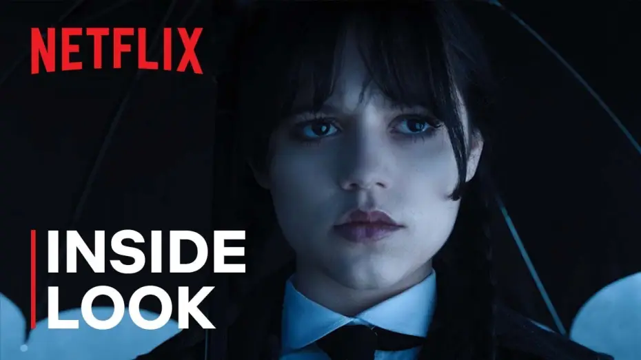 Видео к сериалу Уэнздей — From the Mind of Tim Burton