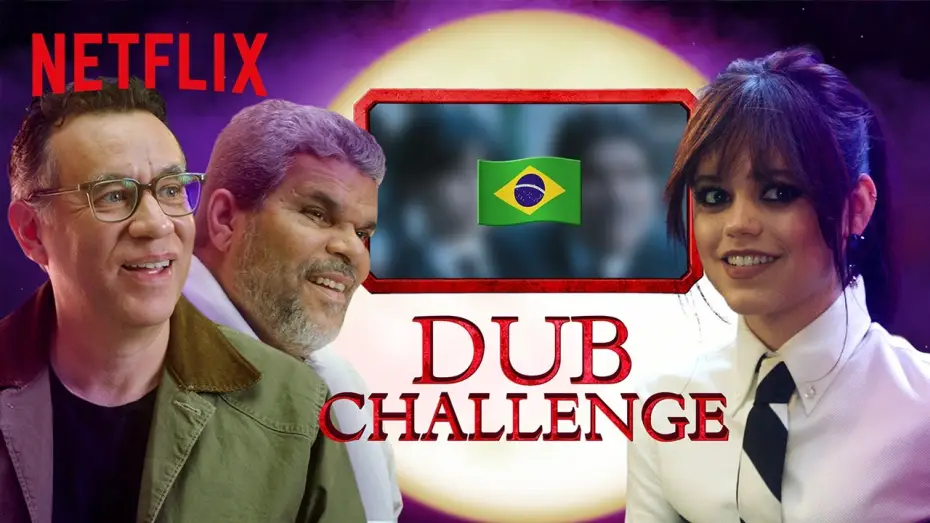 Видео к сериалу Уэнздей — The Cast of Wednesday Guess Which Character is Dubbed Over