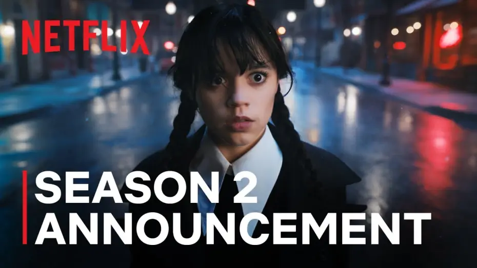 Видео к сериалу Уэнздей — Season 2 Announcement
