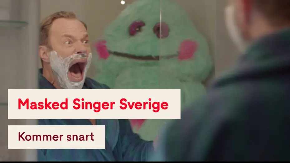 Видео к сериалу Маска: Швеция — David Hellenius får oväntat besök i badrummet - Masked Singer Sverige
