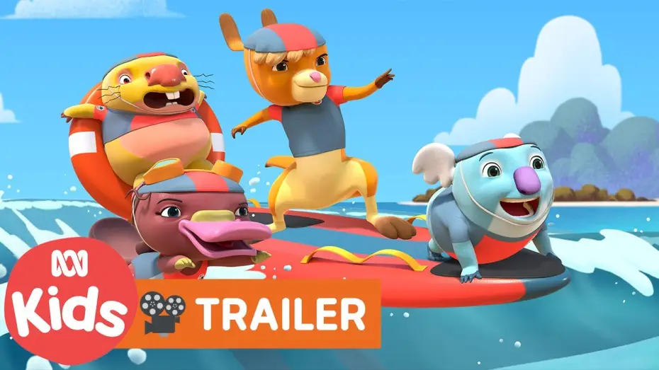 Видео к сериалу Кенгуру-Бич — Kangaroo Beach OFFICIAL TRAILER | ABC Kids