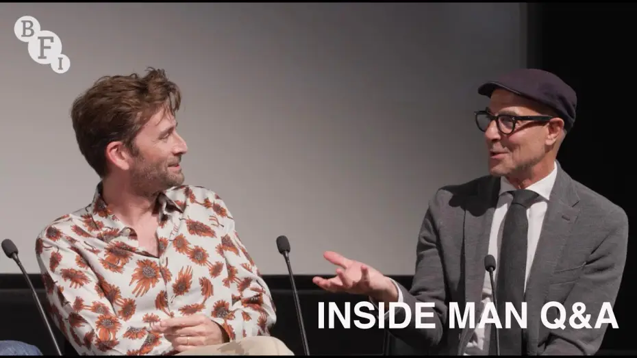 Видео к сериалу Инсайдер — Inside Man, including stars David Tennant and Stanley Tucci | BFI Q&A
