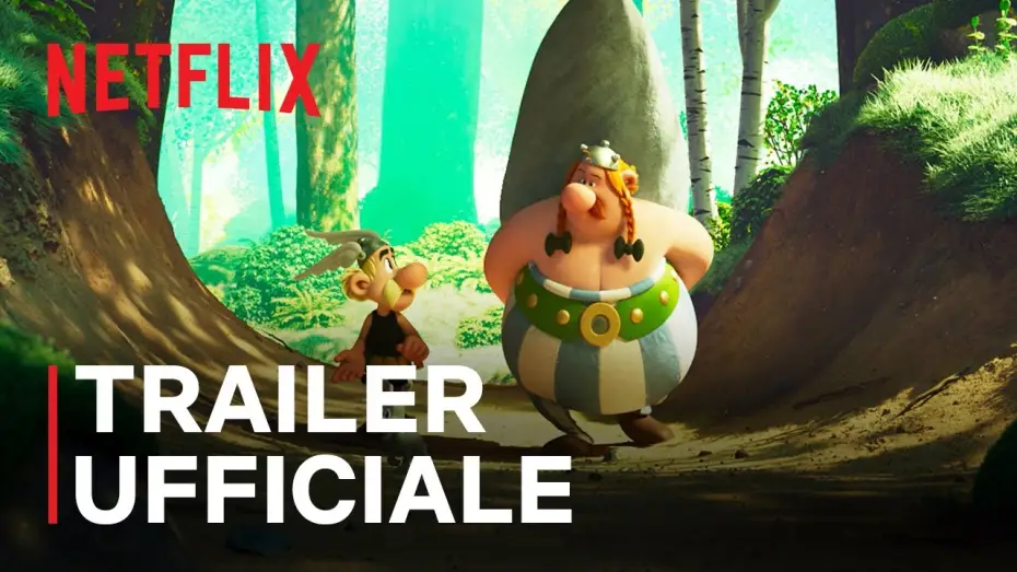 Видео к сериалу Астерикс и Обеликс: поединок вождей — Asterix & Obelix: Il duello dei capi | Trailer ufficiale | Netflix Italia