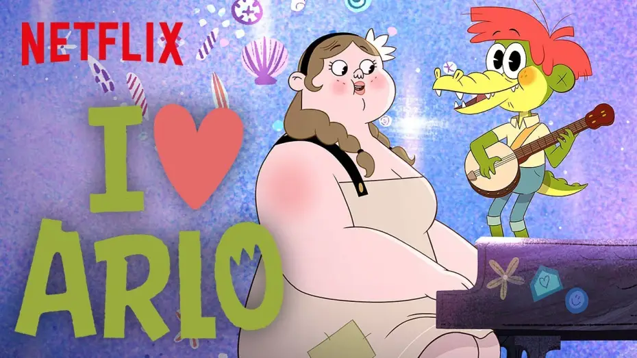 Видео к сериалу Я люблю Арло — I ❤️ Arlo NEW Series Trailer | Netflix Futures