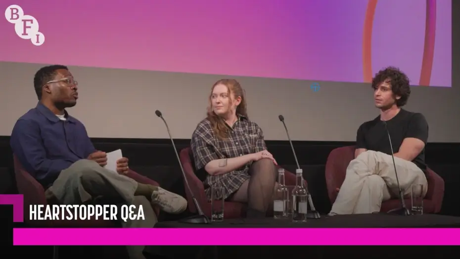 Видео к сериалу Трепет сердца — Heartstopper writer Alice Oseman interviewed by Fisayo Akinade | BFI Flare 2026