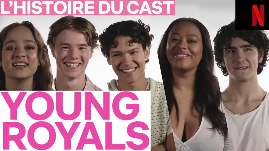 Видео к сериалу Молодые монархи — Rencontre avec les acteurs et actrices de Young Royals