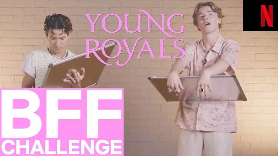 Видео к сериалу Молодые монархи — BFF CHALLENGE avec le cast de Young Royals