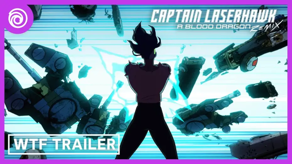 Видео к сериалу Капитан Лазерхоук: Blood Dragon Remix — WTF Trailer