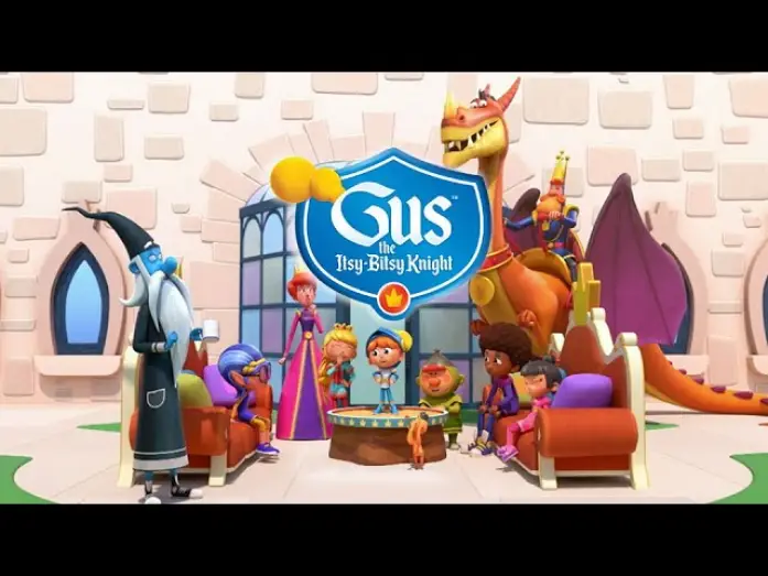 Видео к сериалу Gus, le chevalier minus — Gus The Itsy Bitsy Knight Trailer | Knowledge Kids