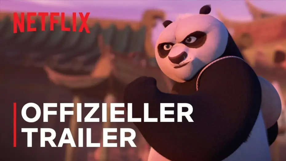Видео к сериалу Кунг-фу Панда: миссия Рыцарь дракона — Offizieller Trailer