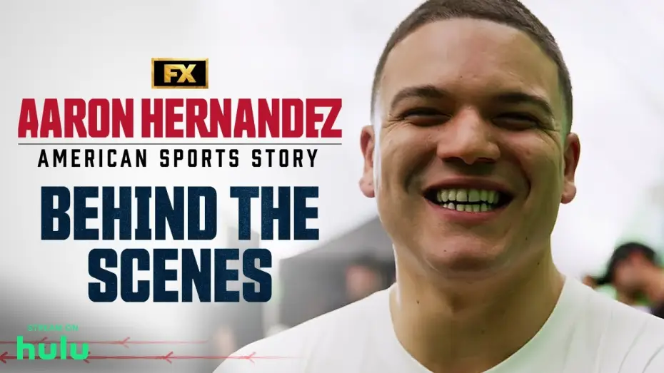 Видео к сериалу Американская история спорта — Behind the Scenes on the Football Field - Aaron Hernandez