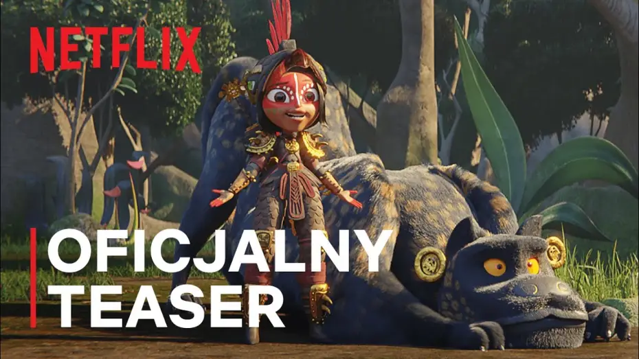 Видео к сериалу Майя и три воина — Wojownicza księżniczka Maya | Oficjalny teaser | Netflix