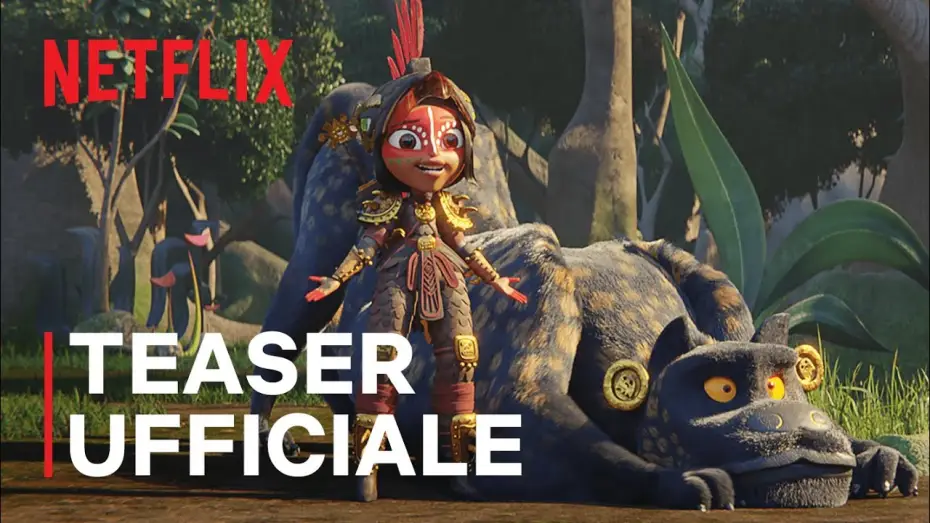 Видео к сериалу Майя и три воина — Maya e i tre guerrieri | Teaser ufficiale | Netflix