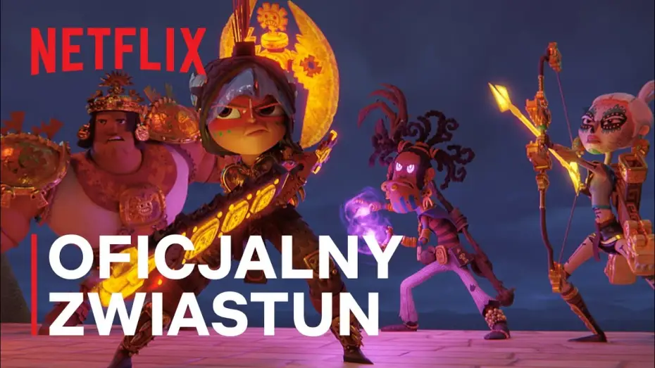Видео к сериалу Майя и три воина — Wojownicza księżniczka Maya | Oficjalny zwiastun | Netflix