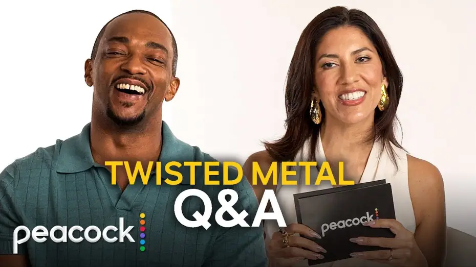 Видео к сериалу Скрежет металла — Stephanie Beatriz & Anthony Mackie Answer Your Questions!