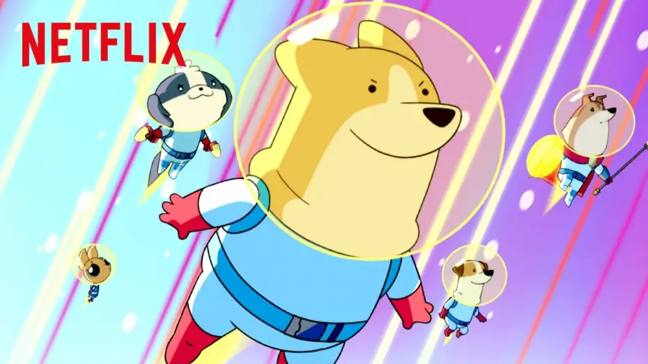 Видео к сериалу Собаки в космосе — Dogs in Space Theme Song 🎶 Netflix Futures