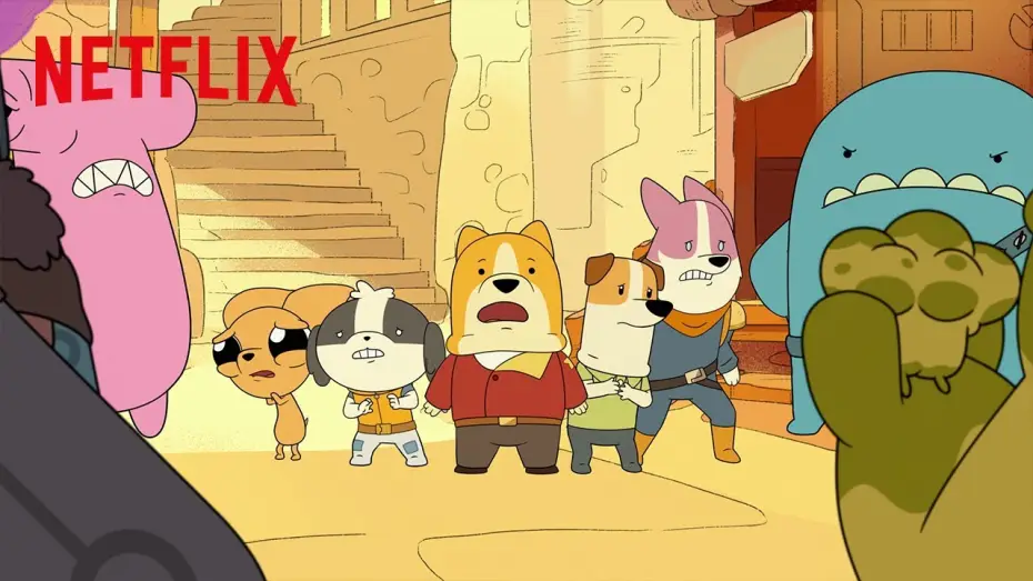 Видео к сериалу Собаки в космосе — The Crew Has Gone Full Puppy! 🍼 Dogs in Space | Netflix Futures
