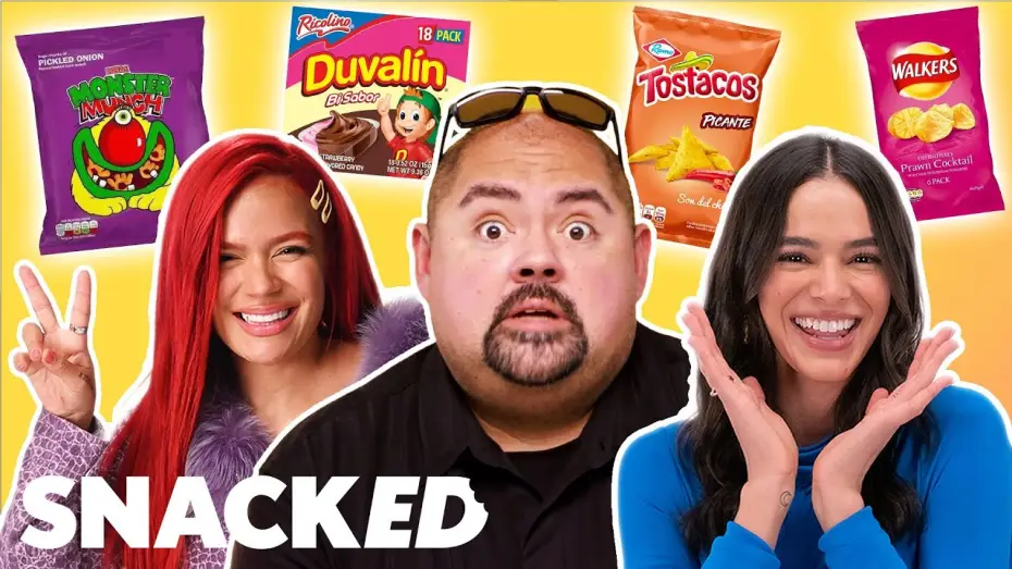 Видео к сериалу Snacked — Celebrities' Favorite Snacks From Around the World | Snacked
