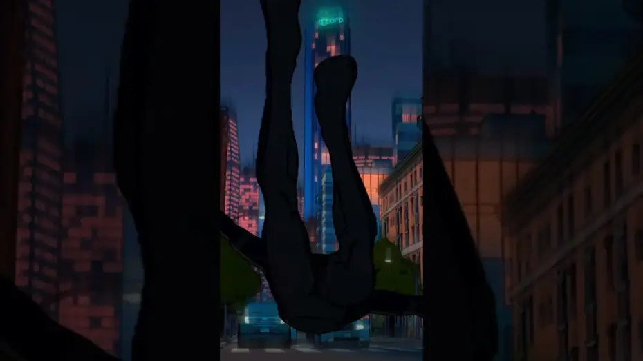 Видео к сериалу Ваш дружелюбный сосед Человек-Паук — Swinging through the city so fast you can barely notice him