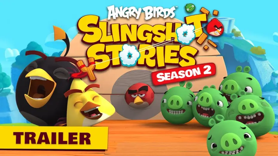Видео к сериалу Angry Birds: Slingshot Stories — Trailer | Angry Birds Slingshot Stories Season 2!