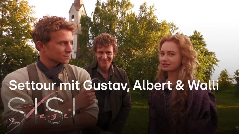 Видео к сериалу Сисси: Императрица Австрии — Eine Sisi-Settour mit den drei "Neuen" im Cast | Sisi
