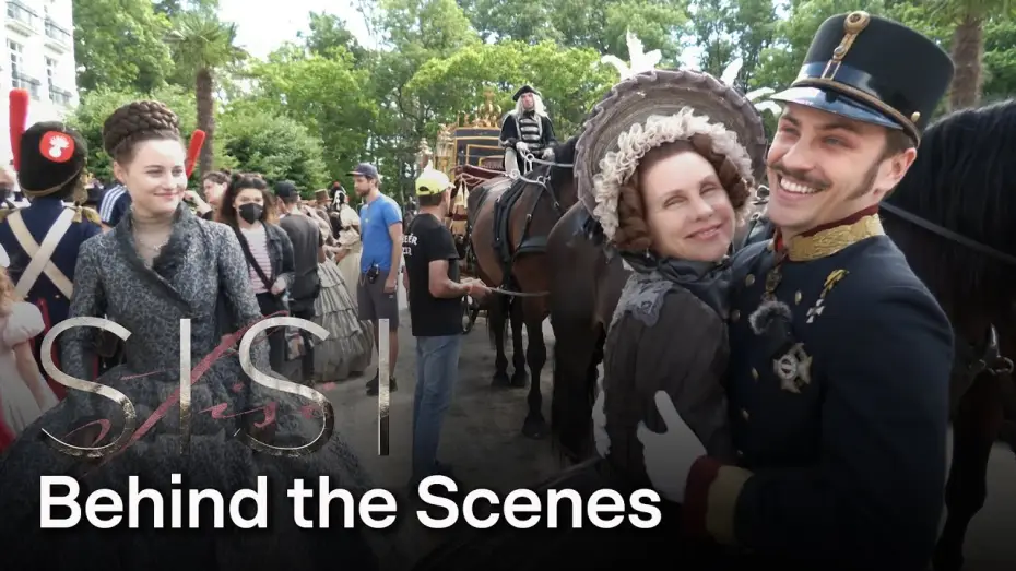 Видео к сериалу Сисси: Императрица Австрии — Behind the Scenes: Die Ankunft von Sisi & Franz in Biarritz | Staffel 2 | Sisi