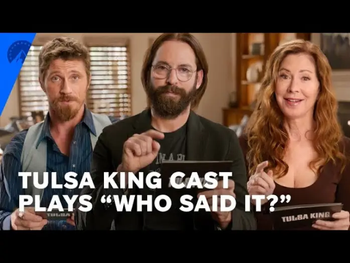Видео к сериалу Король Талсы — Cast Quiz: Who Said It?