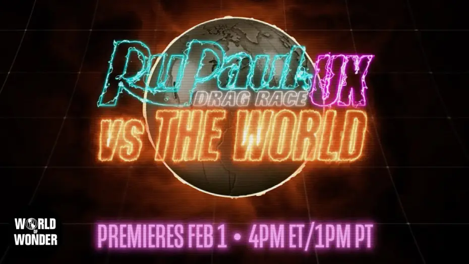 Видео к сериалу Королевские Гонки РуПола: Британия против мира — RuPaul's Drag Race UK vs The World Official Trailer
