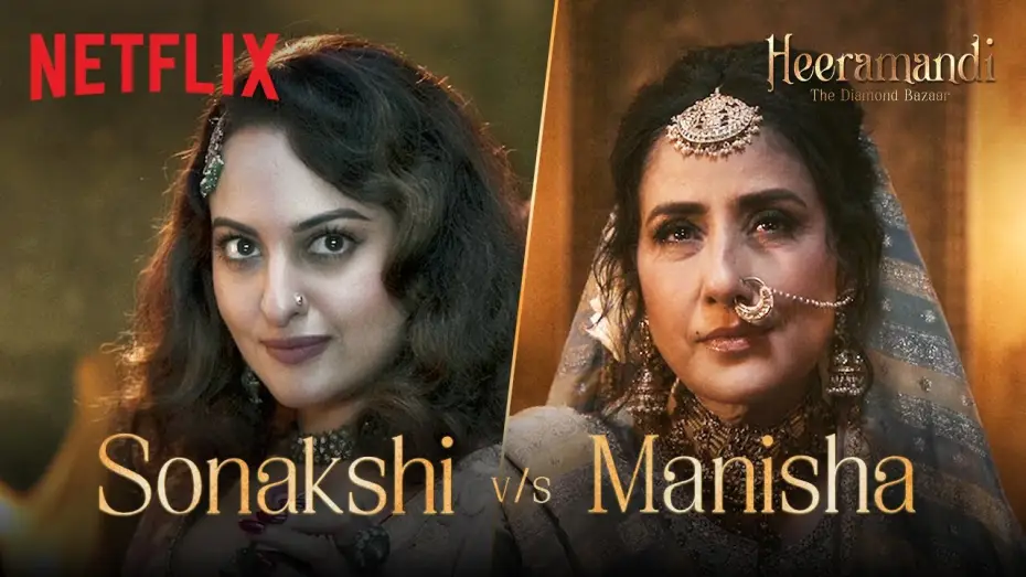 Видео к сериалу Хираманди: блеск бриллиантов — Mallikajaan v/s Faredaan | Heeramandi: The Diamond Bazaar | Sanjay Leela Bhansali | Netflix