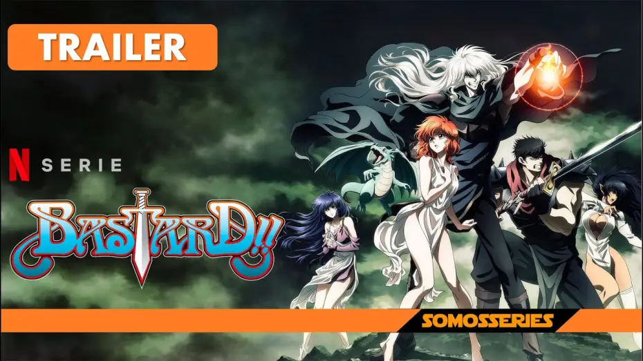 Видео к сериалу Ублюдок!! Тёмный бог разрушения — Tráiler Bastard Netflix Español Serie Tv Anime