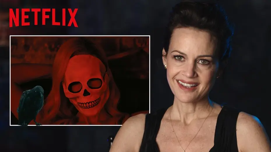 Видео к сериалу Падение дома Ашеров — Мини-сериал — Carla Gugino is Mike Flanagan's Raven