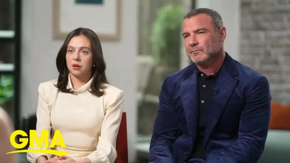 Видео к сериалу Маленький огонёк — Liev Schreiber and Bel Powley talk about new series, 'A Small Light' l GMA