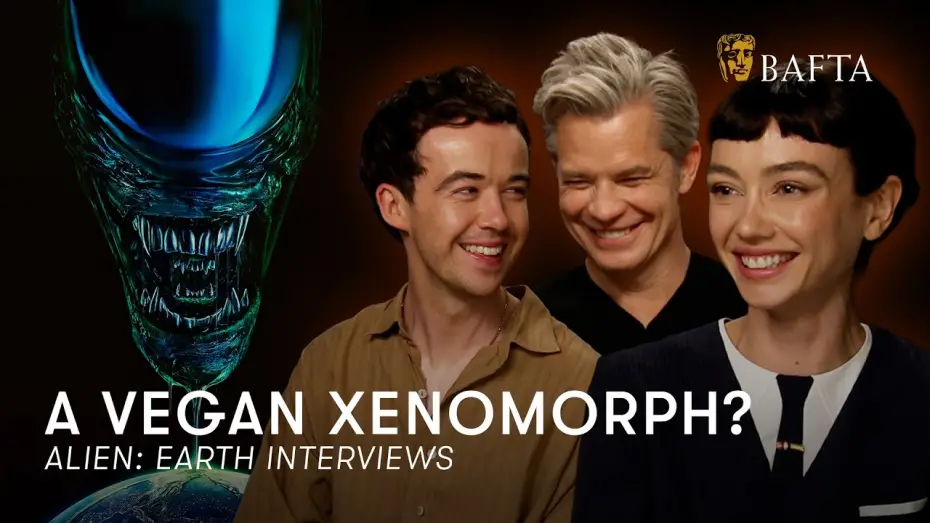 Видео к сериалу Чужой: Земля — Alien Earth Cast & Creators Reveal the Vegan Xenomorph and Filming in Thailand | BAFTA
