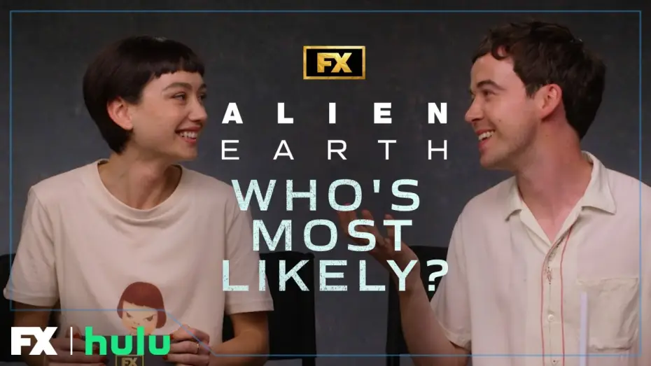 Видео к сериалу Чужой: Земля — The Cast Plays “Who’s Most Likely?”