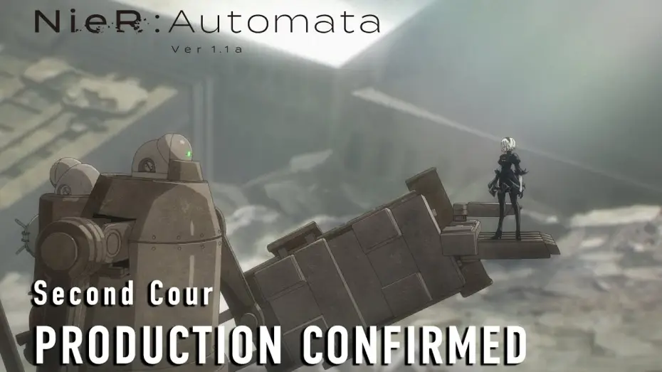 Видео к сериалу Ниер: Автомата — Версия 1.1а — Second Cour Production Confirmed [English Dub]