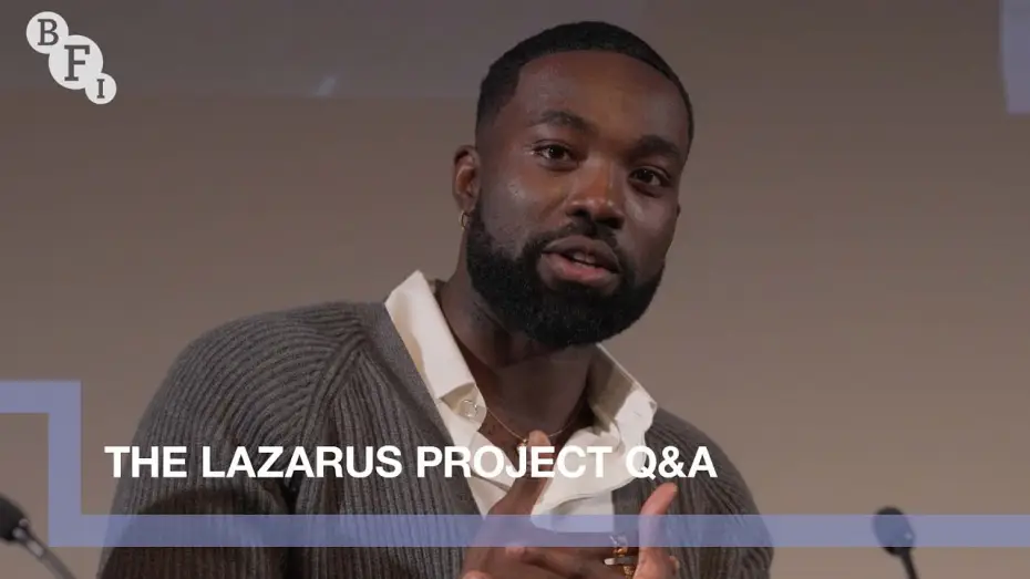 Видео к сериалу Проект "Лазарь" — Paapa Essiedu on The Lazarus Project | BFI Q&A