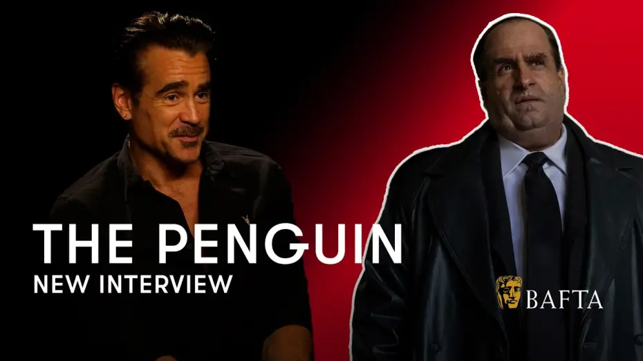 Видео к сериалу Пингвин — Colin Farrell on reprising the Penguin in the future & what makes a great villain | BAFTA