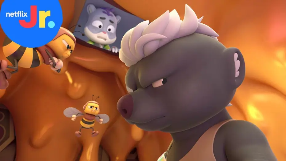 Видео к сериалу Дело о хвостатых — Honey Badger’s Bad Beehive Behavior