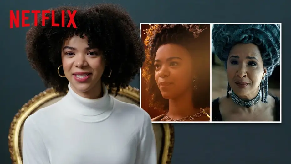 Видео к сериалу Королева Шарлотта: история Бриджертонов — How the Perfect Queen Charlotte Was Cast | Queen Charlotte: A Bridgerton Story | Netflix
